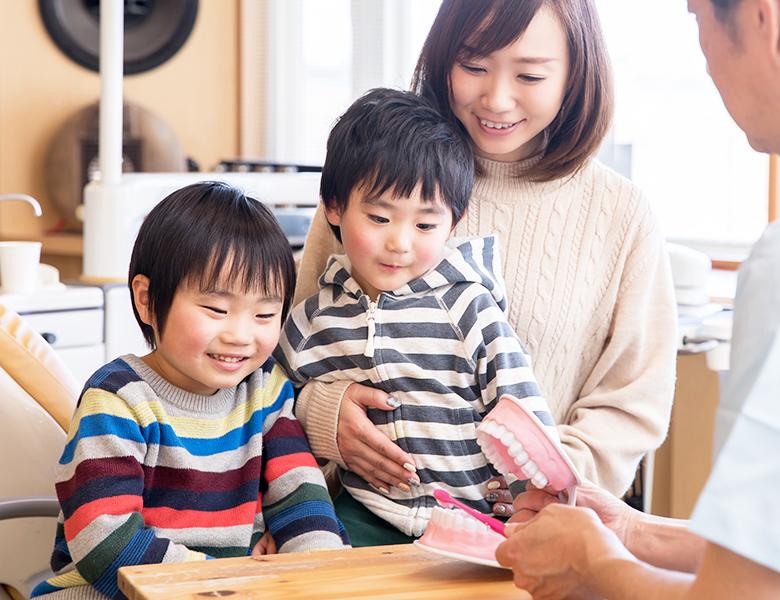 新琴似（札幌市北区）の歯医者、ふれあいの杜歯科・こども歯科の小児歯科